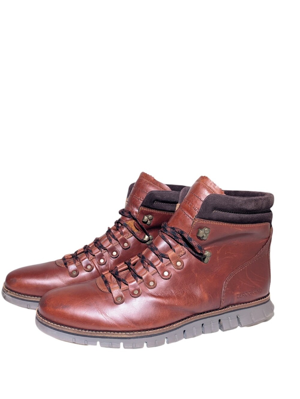 Cole Haan Men's ZeroGrand Waterproof Hiker Boot British Tan Style C30405